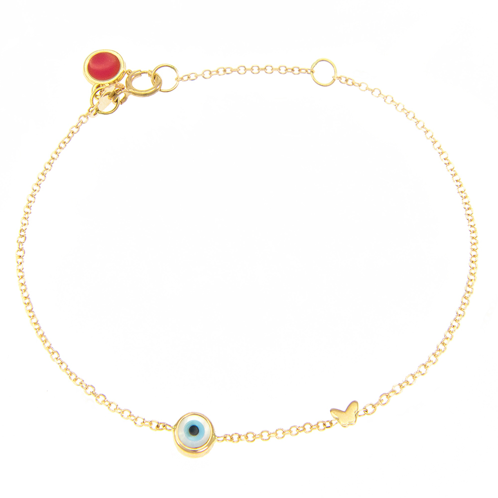 9k yellow gold bracelet