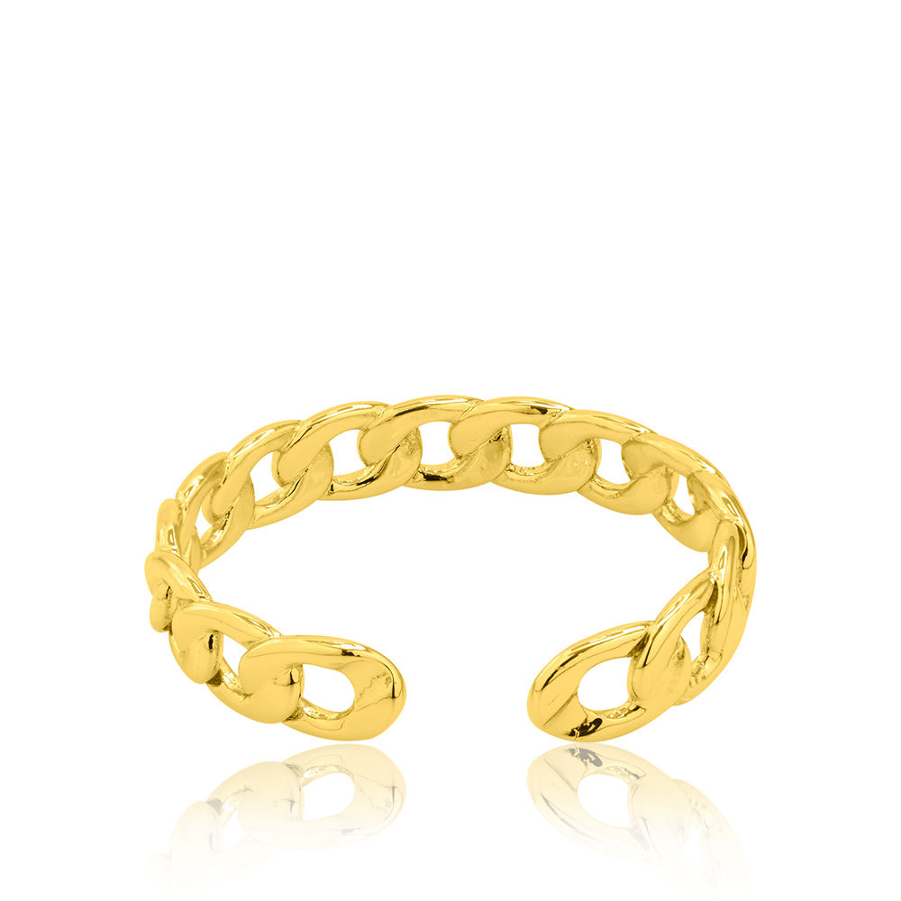 gold over brass bracelet