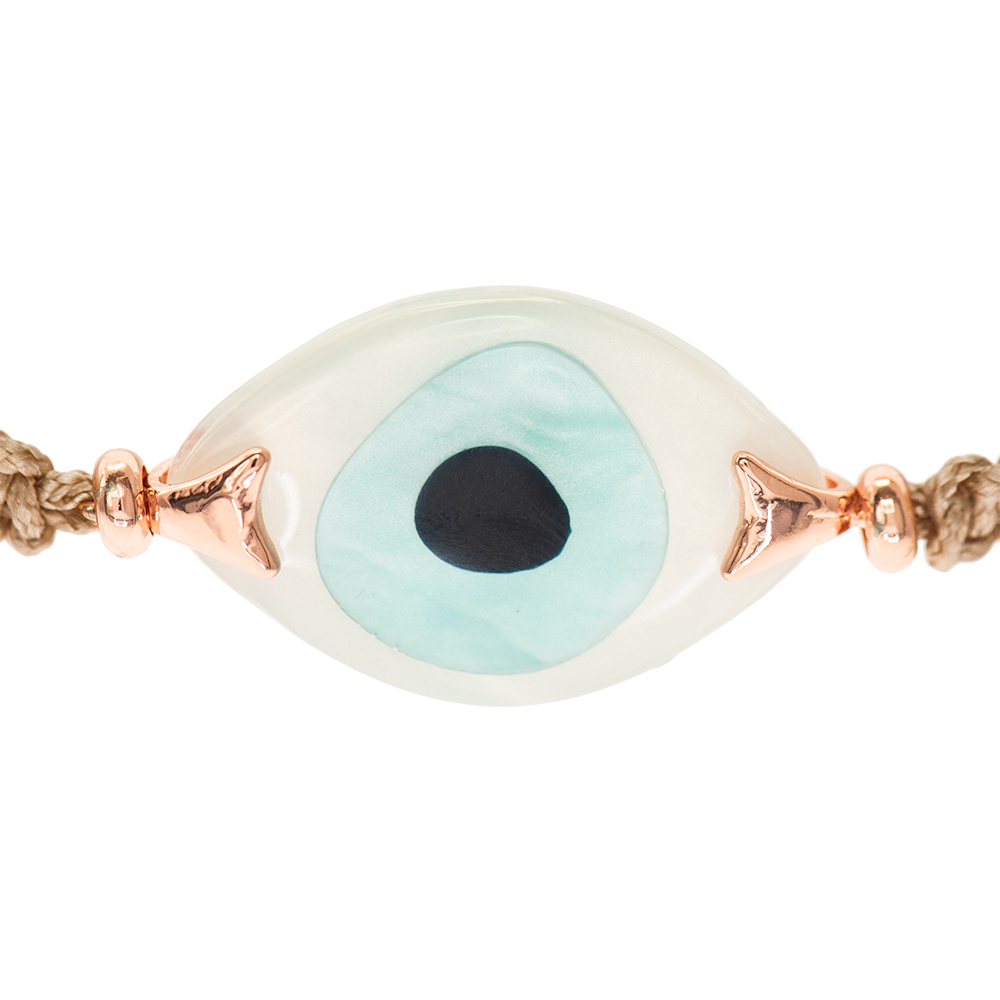 Evil Eye Macrame Bracelet – The Bead Shop