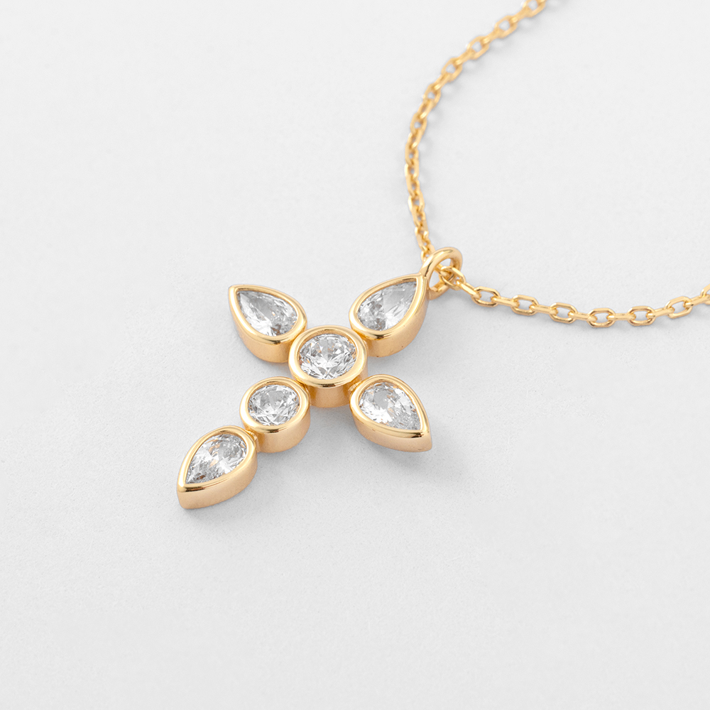 Cross Necklace | Anna Maria Mazaraki