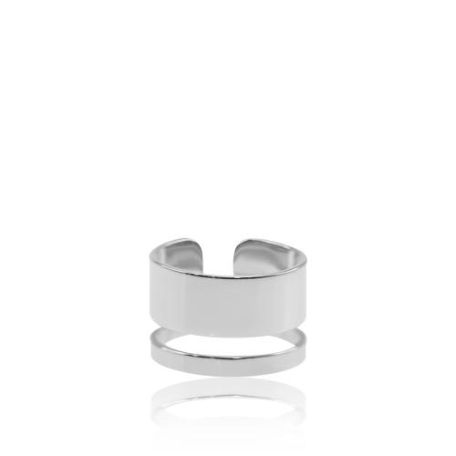 Unisex sterling silver ring.