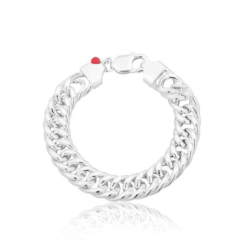 Sterling silver bracelet, chain.