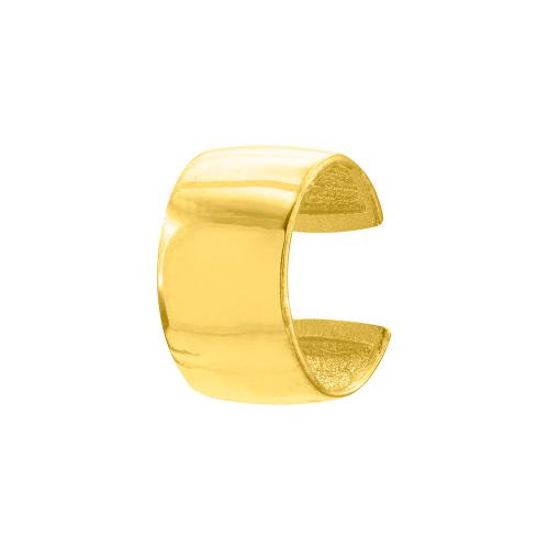 Κρίκος ear cuff κίτρινο επιχρυσωμένο ασήμι 925.