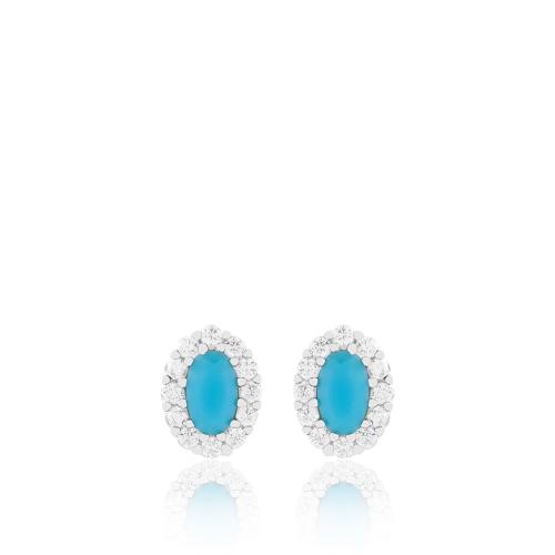White Gold, Turquoise And Diamond Drop Earrings Available For Immediate  Sale At Sotheby's