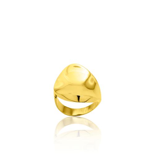 Δαχτυλίδι ασήμι 925, κίτρινο επιχρύσωμα 24Κ.
