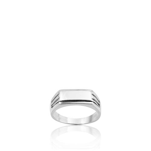 Sterling silver men's ring.