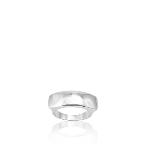 Unisex sterling silver ring.